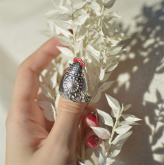 Напёрсток из серебра - Фото 1