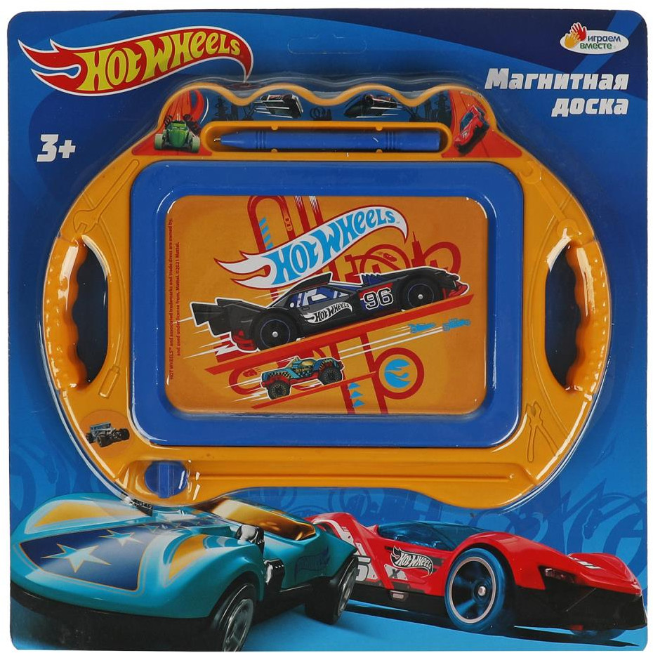Доска для рисования магнитная | Hot wheels | Играем вместе | Фото 4