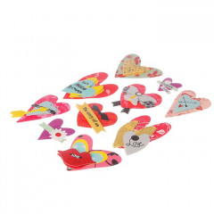 Наклейки 3D «Сердечки» - Фото 1