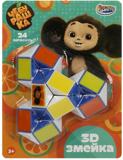 Игра настольная «Змейка Чебурашка»