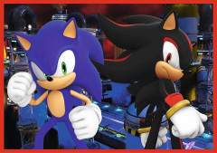 Набор пазлов 4в1 «Приключения Соника» - Фото 3