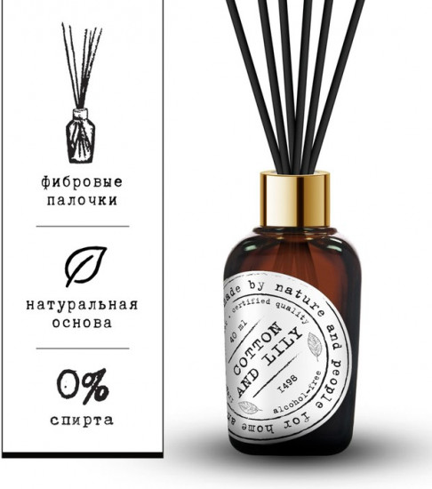 Диффузор ароматический «Хлопок и лилия»