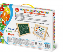 Доска магнитно-маркерная двусторонняя - Фото 1