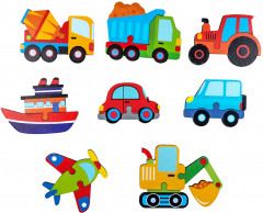 Пазлы деревянные «Транспорт» - Фото 6