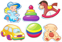 Пазлы-контуры мягкие «Игрушки» - Фото 1