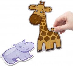 Пазлы-контуры мягкие «Африканские животные» - Фото 3