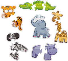 Пазлы-контуры мягкие «Африканские животные» - Фото 5