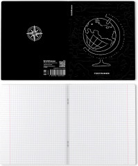 Тетрадь ученическая с пластиковой обложкой «География» - Фото 2