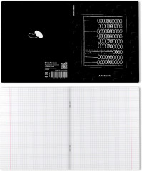 Тетрадь ученическая с пластиковой обложкой «Алгебра» - Фото 2