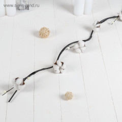 Декор тинги «Хлопок с шариками» - Фото 1