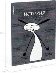 Тетрадь ученическая с пластиковой обложкой «История» - Фото 2