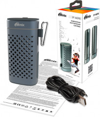 Компактная акустика RITMIX SP-440PB (серый) - Фото 3
