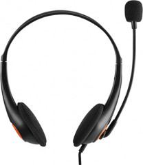 Наушники-гарнитура проводные Acme HM01 (черный) - Фото 2