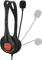 Наушники-гарнитура проводные Acme HM01 (черный) - Фото 5