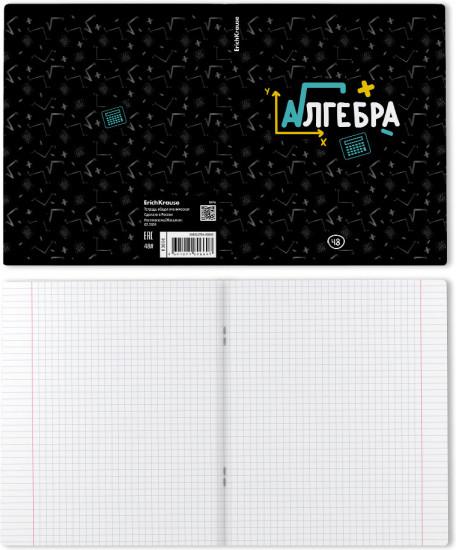 Тетрадь ученическая «Алгебра»