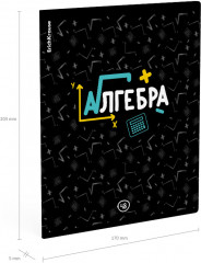 Тетрадь ученическая «Алгебра» - Фото 2