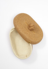 Хлебница овальная с крышкой - Фото 2