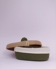 Хлебница овальная с крышкой - Фото 1