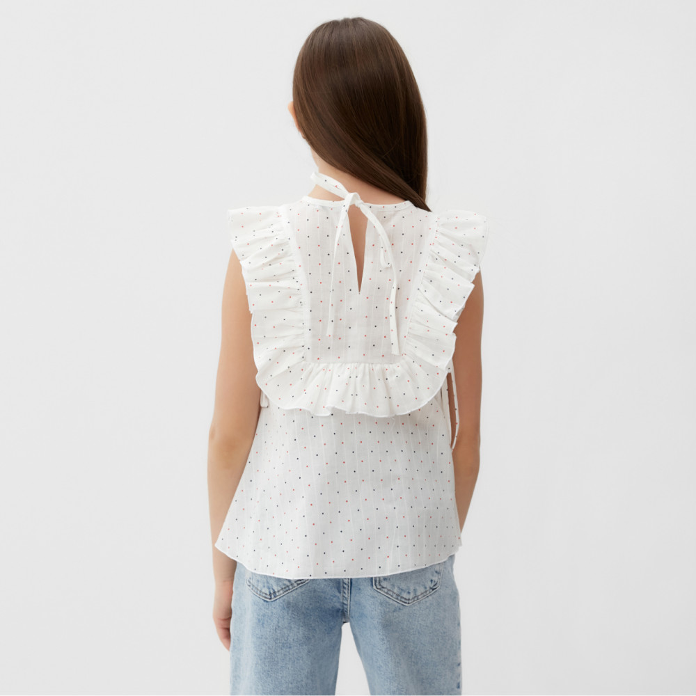 Блузка для девочек | Cotton collection | MINAKU | Фото 2