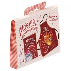 Набор фартук+открытка «Моему обожаемому» - Фото 5