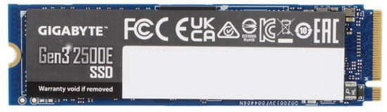 SSD накопитель Gigabyte Aorus Gen3 2500E