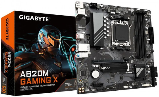 Материнская плата Gigabyte A620M GAMING X