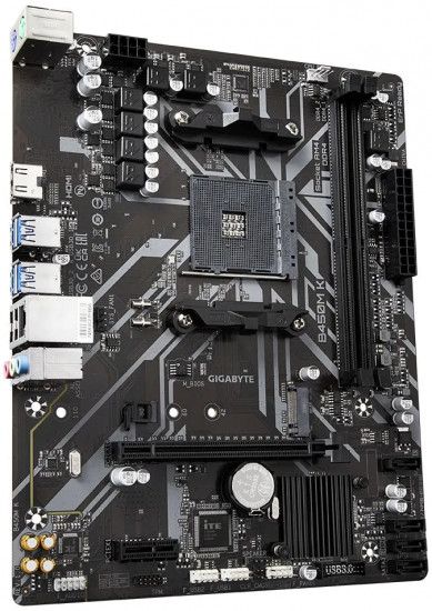 Материнская плата Gigabyte B450M K