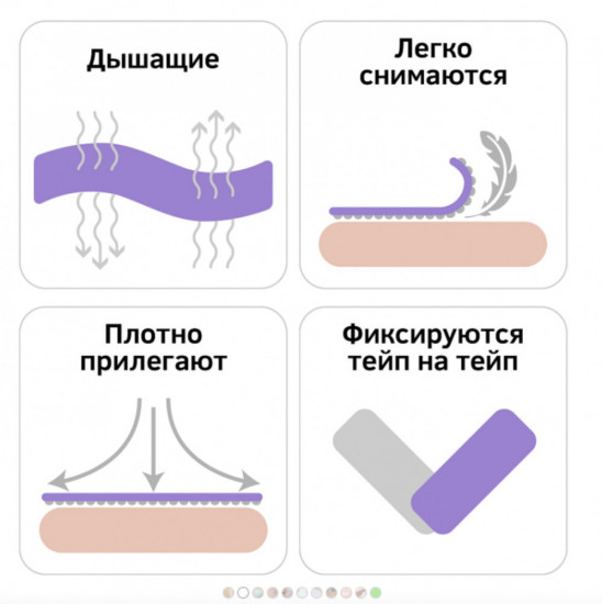 Тейп для лица Super Soft