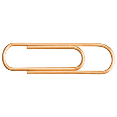 Скрепки золотистые - Фото 3