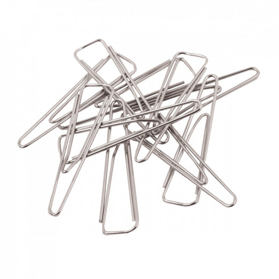 Скрепки никелированные