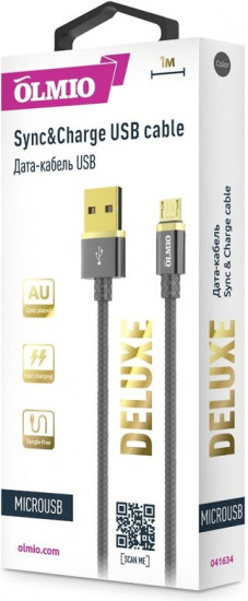 Кабель deluxe 2.0 microUSB