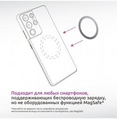 Держатель автомобильный Magnet Safe Qi - Фото 8