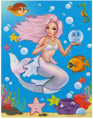 Аппликация из песка с глиттером «СуперМодель» - Фото 2