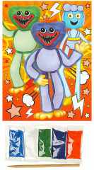 Аппликация из песка «Монстры-зубастики» - Фото 1