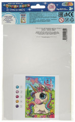 Аппликация из страз «Единорог» - Фото 4