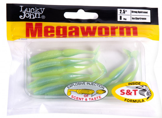 Виброхвост съедобный «MegaWorm»