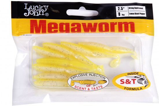 Виброхвост съедобный «MegaWorm»