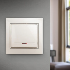 Выключатель одноклавишный с подсветкой - Фото 3