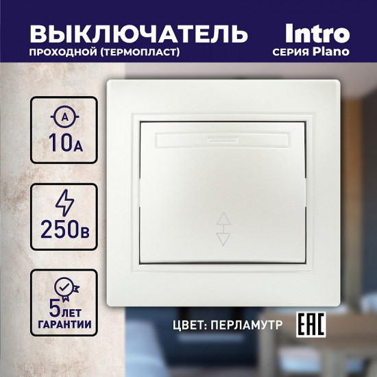 Выключатель проходной