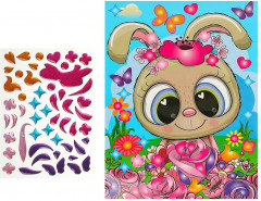 Мозаика гелевая «Зайка» - Фото 1