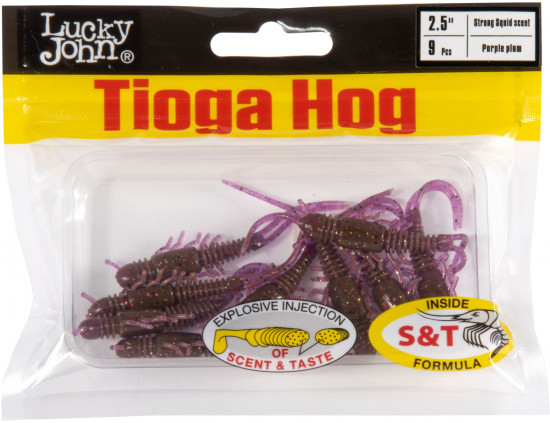 Виброхвост съедобный «Tioga Hog»