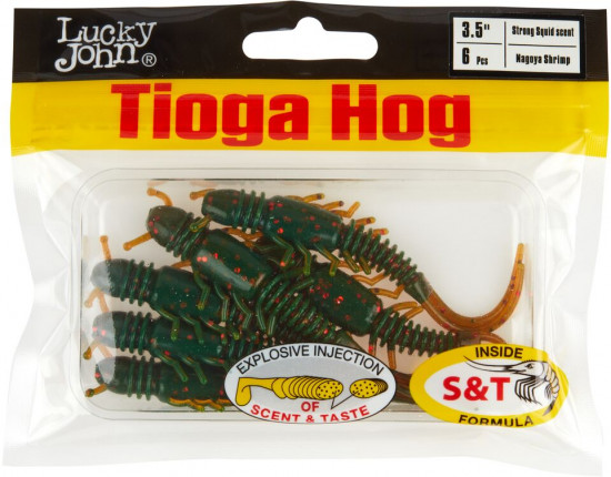 Виброхвост съедобный «Tioga Hog»