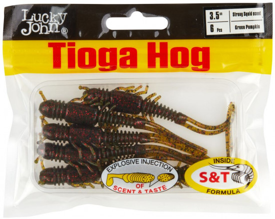 Виброхвост съедобный «Tioga Hog»