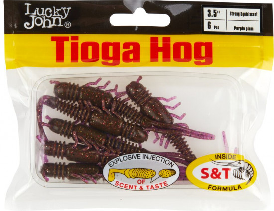 Виброхвост съедобный «Tioga Hog»