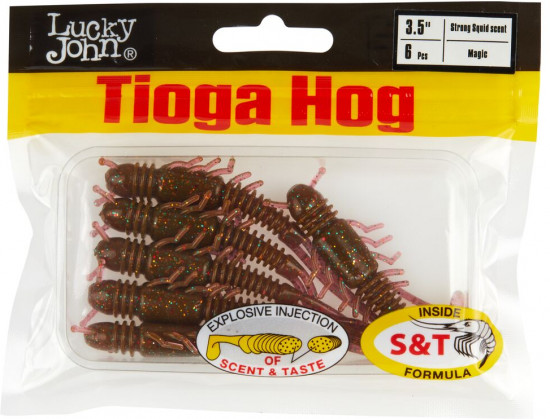 Виброхвост съедобный «Tioga Hog»