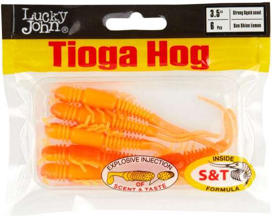 Виброхвост съедобный «Tioga Hog»