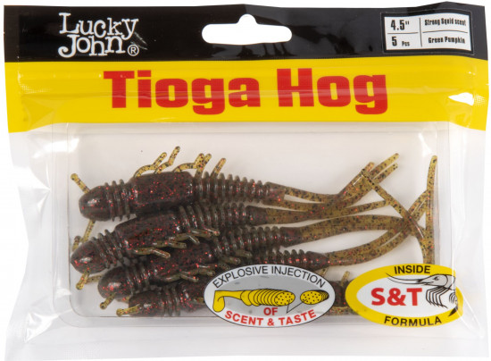 Виброхвост съедобный «Tioga Hog»