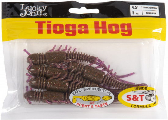 Виброхвост съедобный «Tioga Hog»
