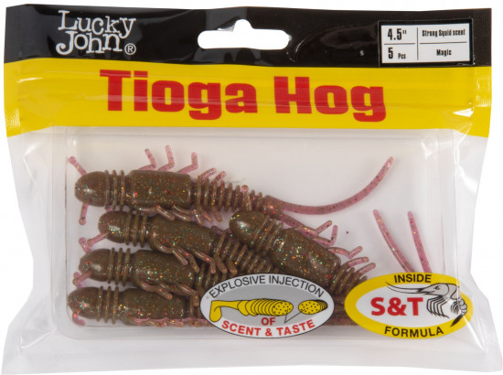 Виброхвост съедобный «Tioga Hog»