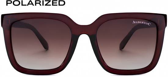 Очки солнцезащитные «Monstera Polarized Brown Fade »